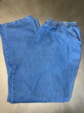 Vintage 90s CHIC Plus Size High Waisted Elastic Waist Mom Jeans - 26W